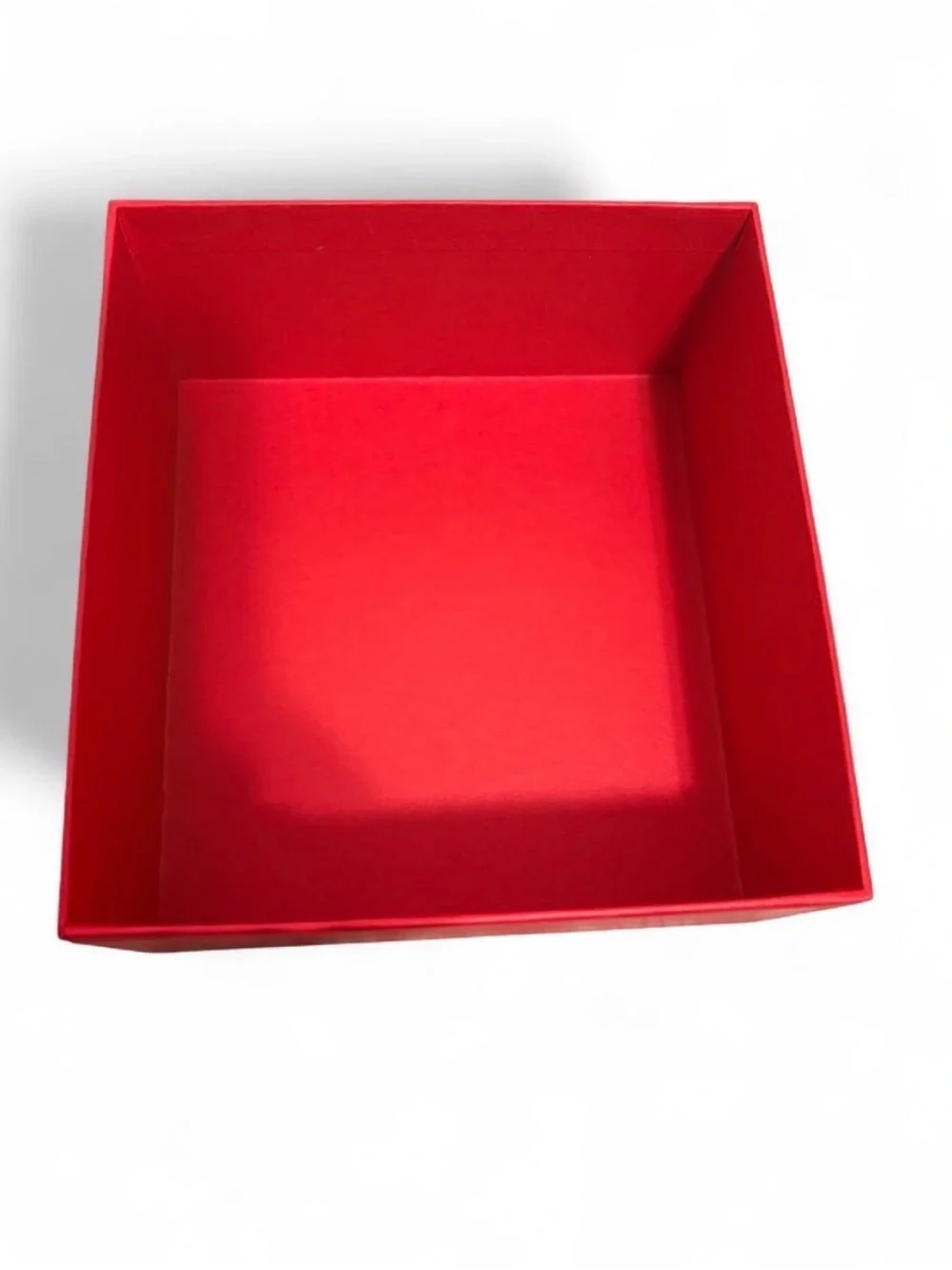 Salvatore Ferragamo Red Gift Box with Black Logo